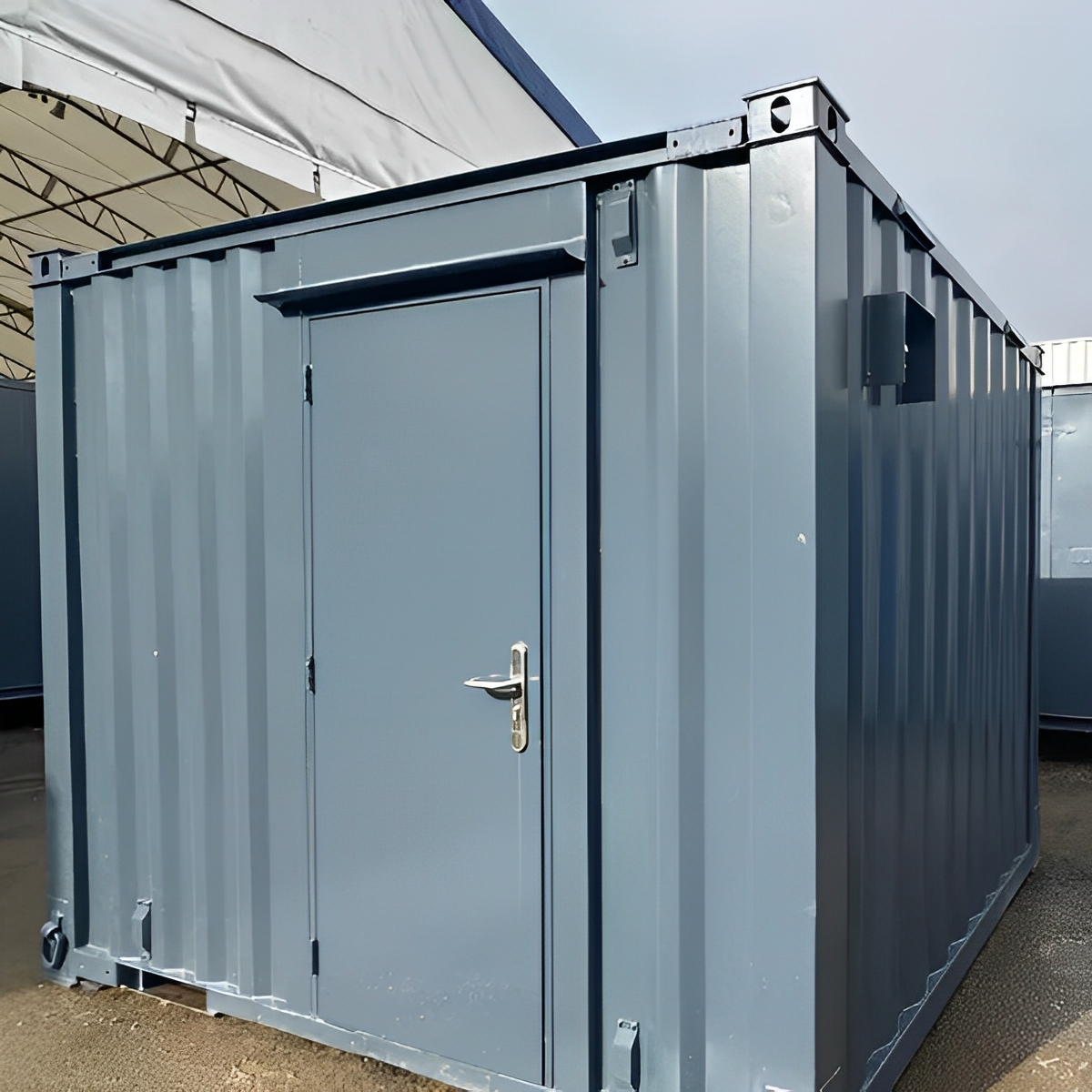 10ft-8ft-2 10ft × 8ft Shipping Container Office | Portable Anti-Vandal Building - Image 3
