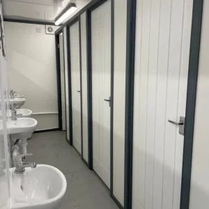 20ft Shipping Container Toilet Block – Fully Fitted