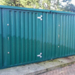 8M X 2.1M End Linked Flat Packed Container Bundle (Powder Coated)