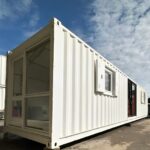 Converted 40ft Shipping Container Office